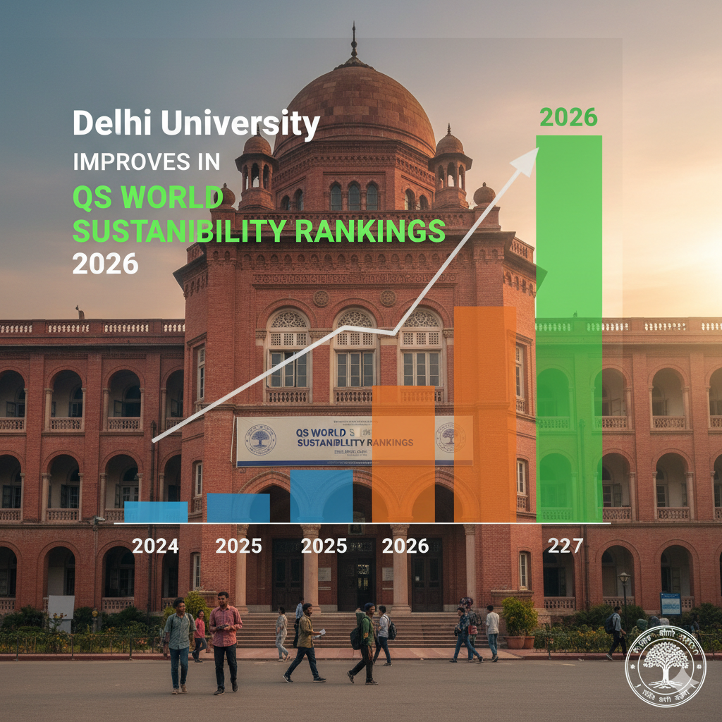 Delhi University improves in QS World Sustainability Rankings 2026
