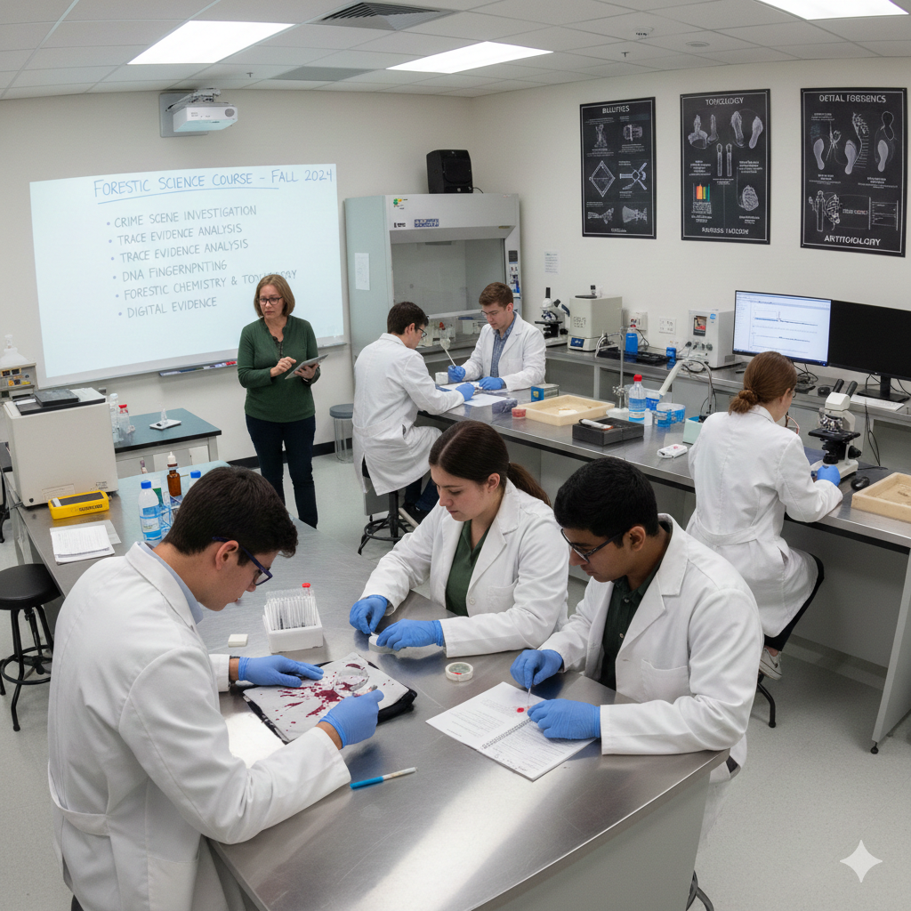 what is forensic science course