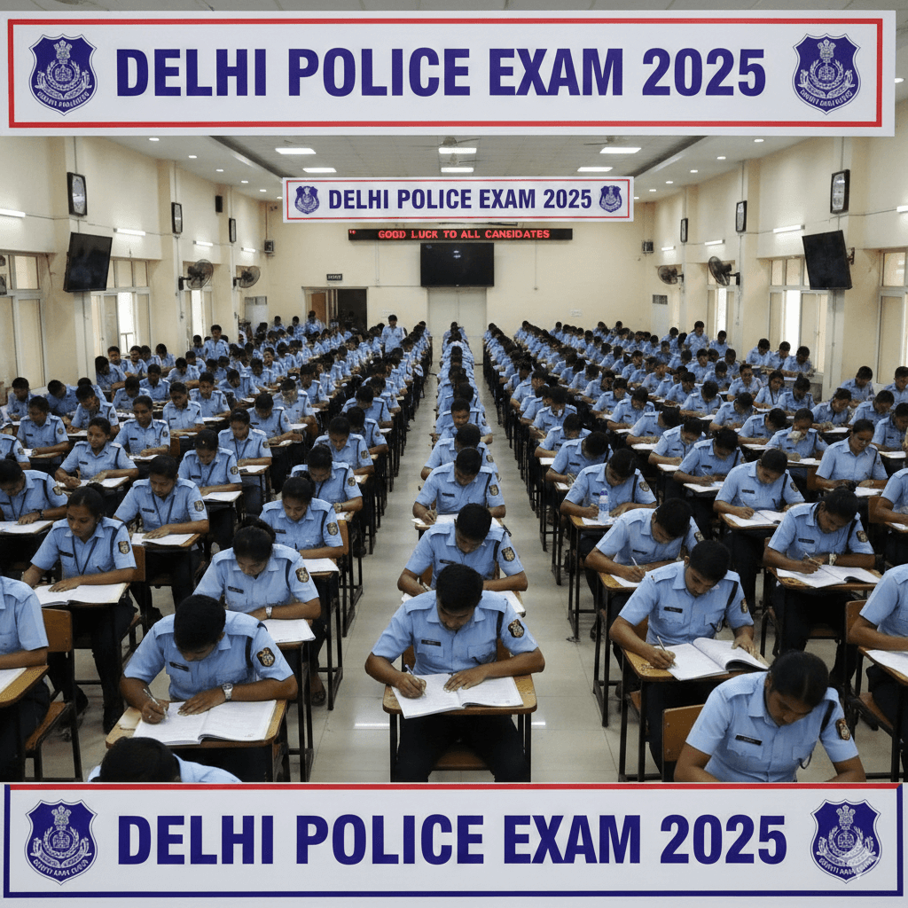 Delhi Police recruitment exam dates announced , 2025